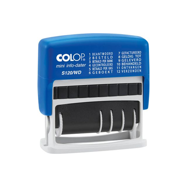 Colop - Woord-datumstempel S120 mini-info dater 4mm