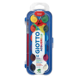 Giotto - Aquarell Acquerelli-Set mit 12 Farben