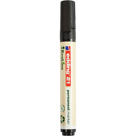 Edding - Felt-tip pen 21 EcoLine round black 1.5-3mm