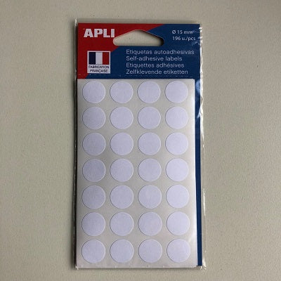 Klika - permanent round folder 15 mm 196 pieces