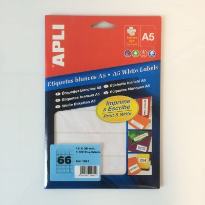 Klika - permanent folder 12x30 mm 1155 pieces