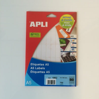Klika -  mapje permanent 13x40 mm 750 stuks