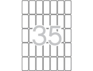 Klika -  mapje permanent 19x40 mm 525 stuks