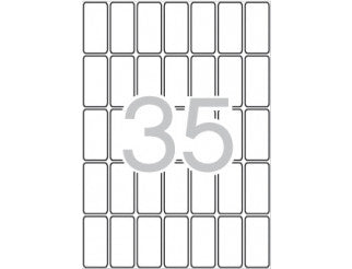 Klika - mapje permanent 19x40 mm 525 stuks