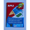 Klika -  mapje rood removable 63,5x33,9mm480