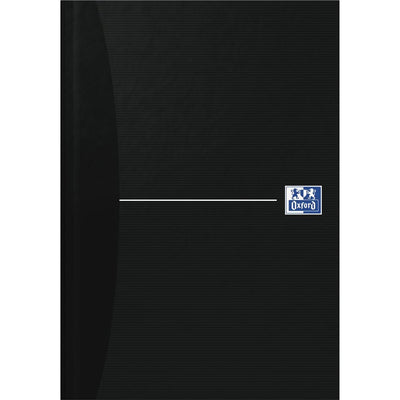 Oxford -  Essentials schrift, harde kaft, 192 bladzijden, gelijnd, ft A5, smart black
