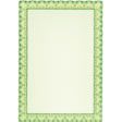 Klika - Certificado en papel A4 verde esmeralda 70ve 4 piezas