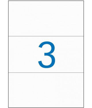 Klika - etichette laser A4 210x99mm per 300