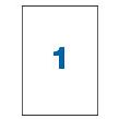 Klika - laser A3 labels 297x420 mm 100
