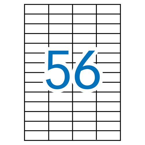 Klika -  laser A4 etiketten 52,5x21,2 5600