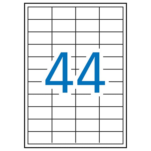 Klika - etichette laser A4 48,5x25,4 4400