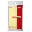 Klika - Fogli promemoria 75x125 mm giallo 1x100