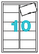 Klika -  Business cards 89x51mm 10 vel a 10st