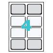 Klika -  Business cards 86x54mm +laminaat 20 st