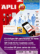 Klika -  QR Code kit for business cards. Double s