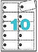 Klika -  Labels 98x57mm wit 200grs 10 vel a 10st