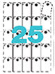 Klika -  Labels 36x53mm wit 200grs 10 vel a 25st