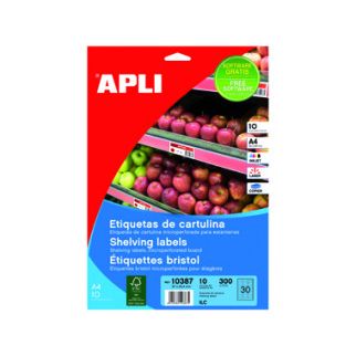 Klika -  inkjet karton schaplabel 25.4x67mm