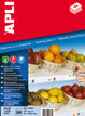 Klika -  inkjet karton schaplabel 33x65mm