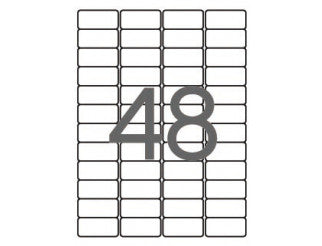 Klika - y Labels 45,7x21,2 mm - 6 Teile