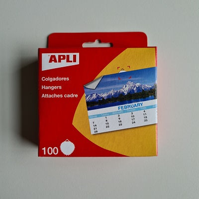 Apli - crochets de calendrier - Gamed 100 pièces