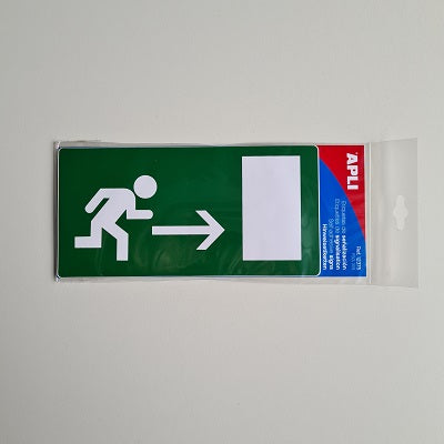 Klika - Pictogram EMERGENCY EXIT RIGHT20 stuks