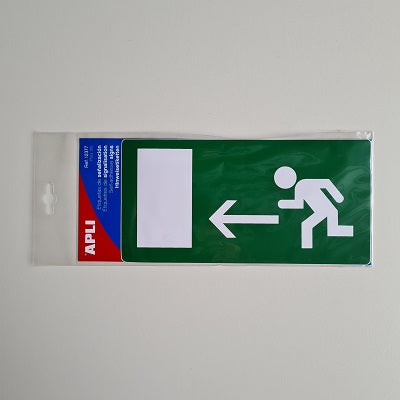 Klika - Pictogram EMERGENCY EXIT LEFT20 stuks