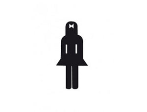 Klika -  Pictogram Toilet Dames