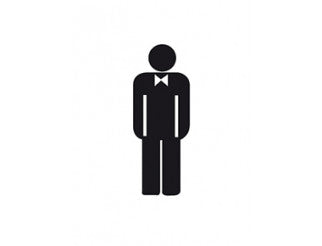 Klika -  Pictogram Toilet Heren