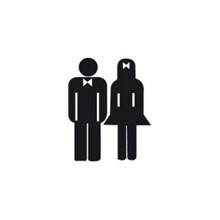 Klika - Pictogram Toilet Dames en Heren60 stuks