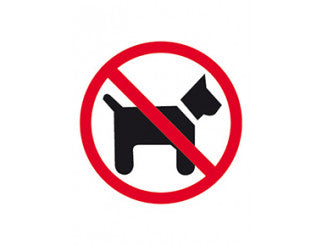Klika -  Pictogram Verboden voor honden