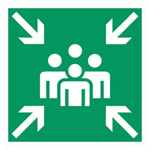 Klika -  Pictogram Verzamelplaats bij calamiteit