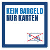Klika -  Pictogram Kein Bargeld Nur Karten