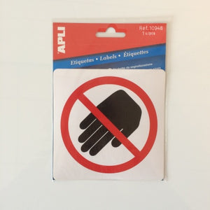 Klika -  Pictogram Niet aanraken
