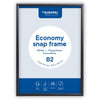 Europel - pel Klickrahmen Economy, Rahmen 25 mm, ft B2, schwarz