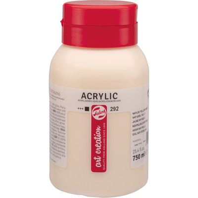 Talens -  Art Creation acrylverf flacon van 750 ml, napelsgeel rood licht