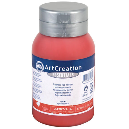 Talens Art Creation – Art Creation Acrylfarbe, Flasche mit 750 ml, mittleres Naphtholrot
