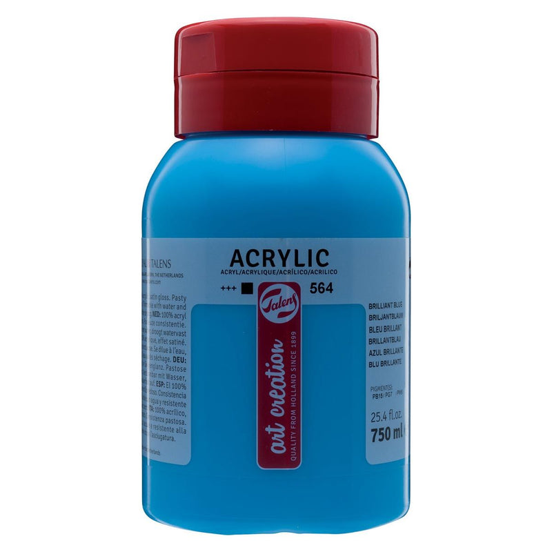 Talens Art Creation -  Art Creation acrylverf flacon van 750 ml, briljantblauw