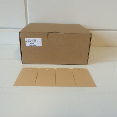 Klika - Etichette Manilla 50x100 mm n. 4 1000 pezzi 5 pezzi