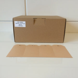 Klika -  Manilla labels 55x110 mm nr. 5 1000 stuk