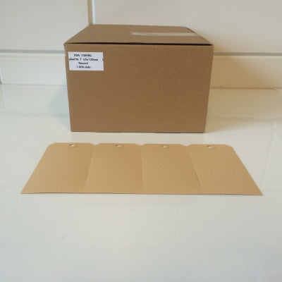 Klika - Etiquetas Manila 65x130 mm núm. 7 1000 piezas