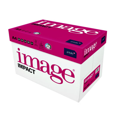 Image -  Kopieerpapier  impact a4 80gr wit | 5 stuks