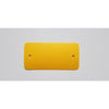 Klika -  PVC labels 64x118mm geel2xgat ronde hoek