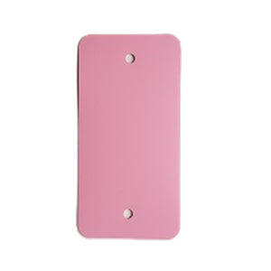 Klika -  PVC labels 54x108 mm roze 2 gaten 1000