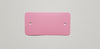 Klika - PVC labels 54x108 mm pink 2 holes 1000