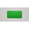 Klika -  PVC labels 64x118mm groen2xgat rondehoek