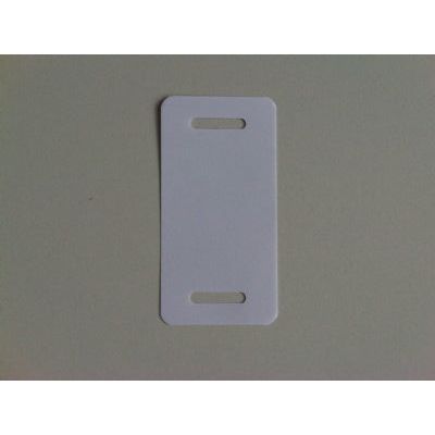 Klika-Kupa-Labels 54x110 mm weiße 2 Reifensteckplätze