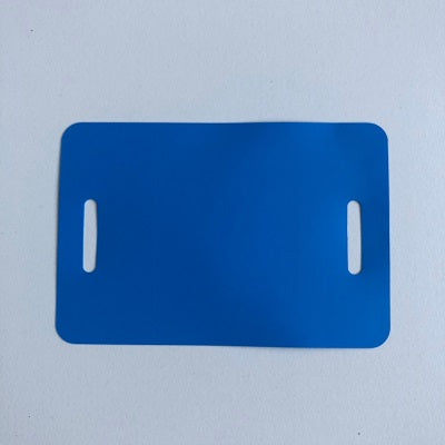 Klika - PVC -Bezeichnungen 80x118 mm Blau 2Band -Slots - 2 Teile