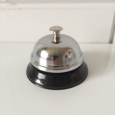 Klika - Timbre de mostrador / timbre de recepción cromado