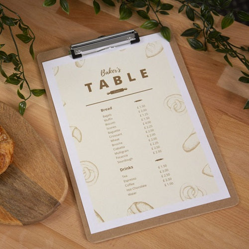 Klika -  Klembord A4 board met zware klem